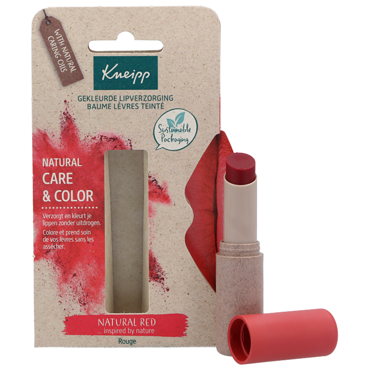 Kneipp Lipcare Tinted Red - 3,5g-2