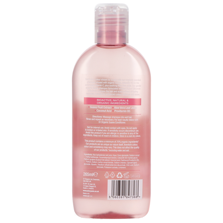 Dr. Organic Guava Colour Shampoo - 265ml-2