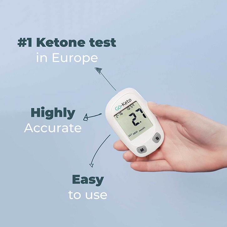 Go-Keto Kickstart Set Compteur de Glycémie et Cétonémie - incl. 10 bandes cétoniques-5