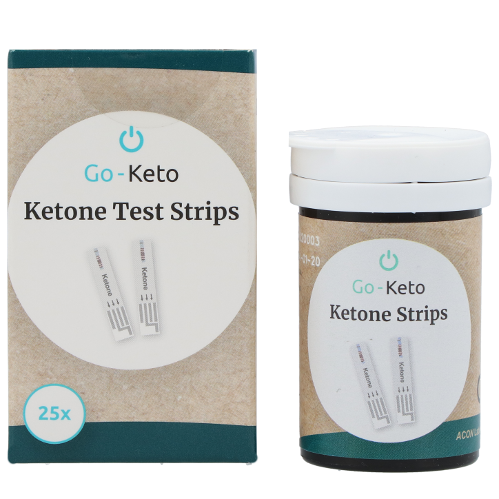 Go-Keto Bandelettes de Test Cétonémie - 25 x-2