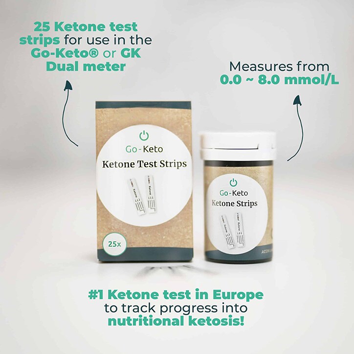 Go-Keto Ketone Test Strips – 25 stuks-4