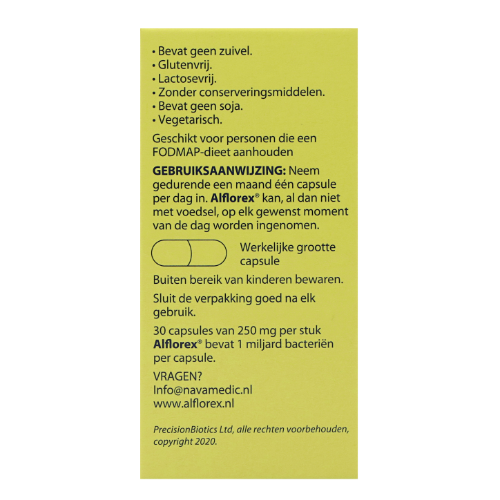 PrecisionBiotics Alflorex bij PDS – 30 capsules