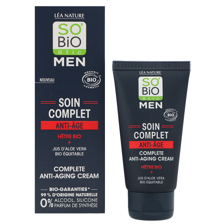 So'Bio étic Men Complete Anti-aging Cream - 50ml-2
