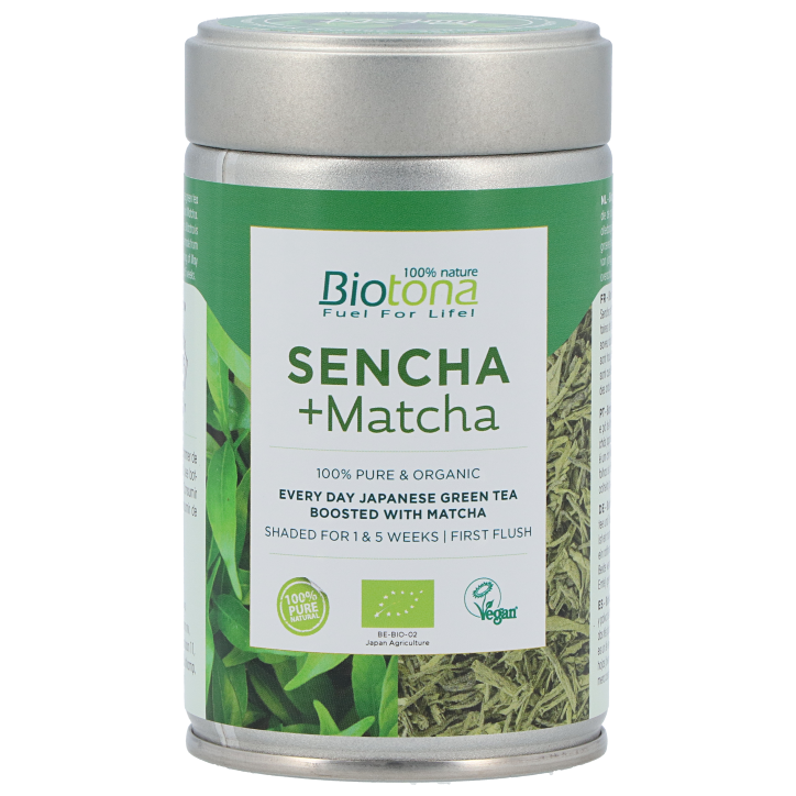 Biotona Sencha + Matcha Green Tea - 70g-1