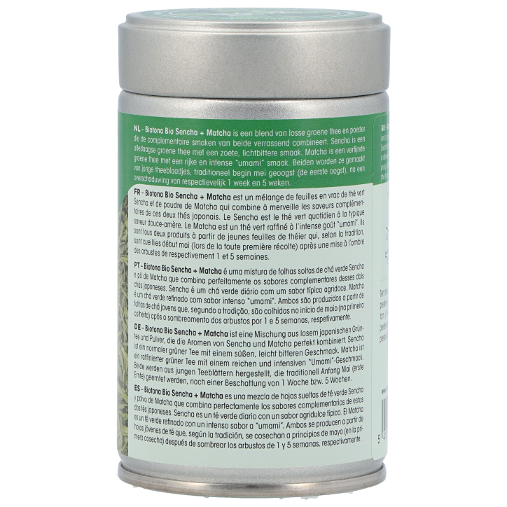 Biotona Sencha + Matcha Green Tea - 70g-3