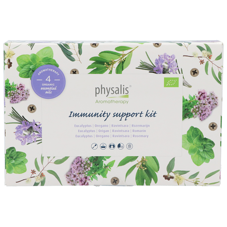 Physalis Aromatherapy Immunity Support Kit - 4 x 10ml