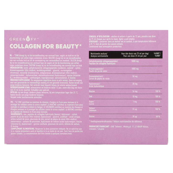 Greenify Collagen for Beauty *  - 14 x 25ml-3