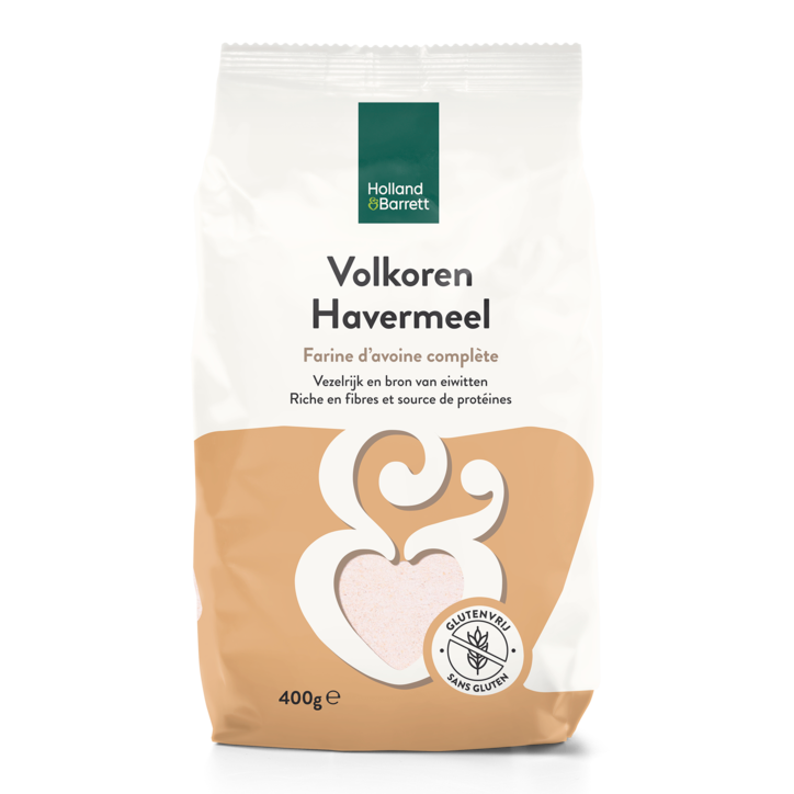 Holland & Barrett Glutenvrij Volkoren Havermeel - 400g-1