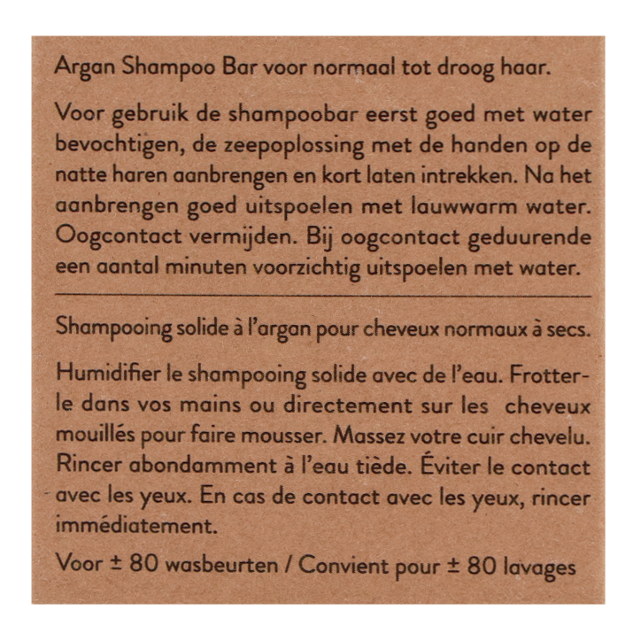 De Tuinen Shampooing Solide à l'Argan - 80 lavages-4