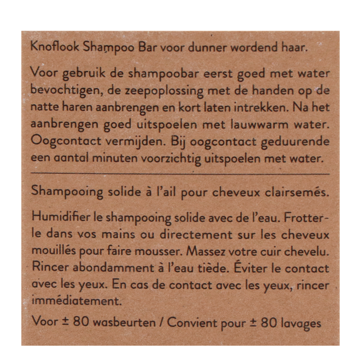 De Tuinen Knoflook Shampoo Bar - 80 wasbeurten-4