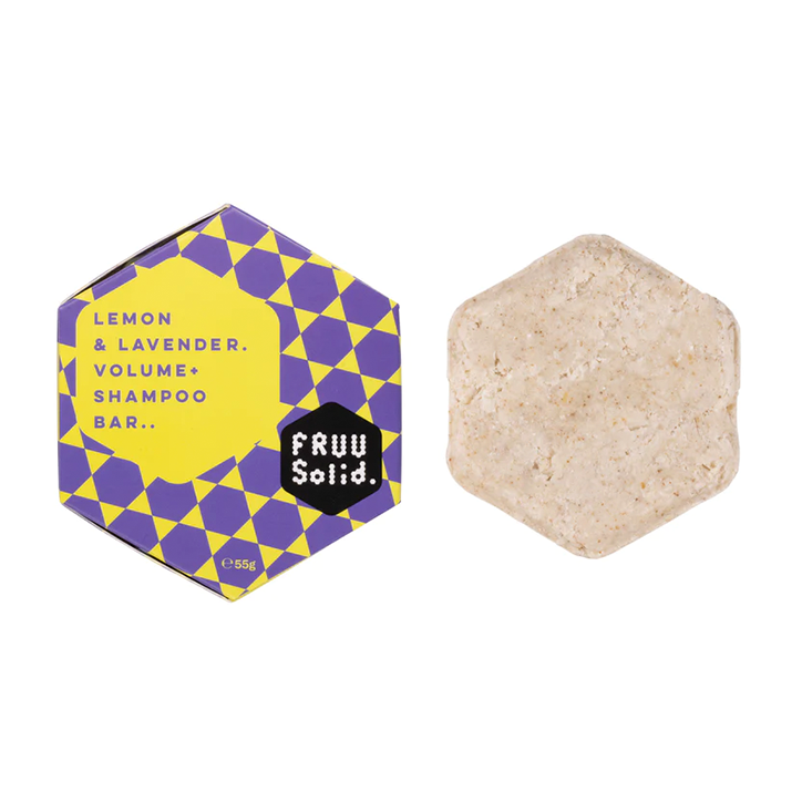 Fruu Solid Lemon & Lavender Volume Shampoo Bar – 55g-2