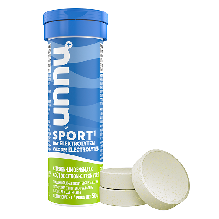 Nuun Sport Met Elektrolyten Citroen Limoen - 10 bruistabletten-2