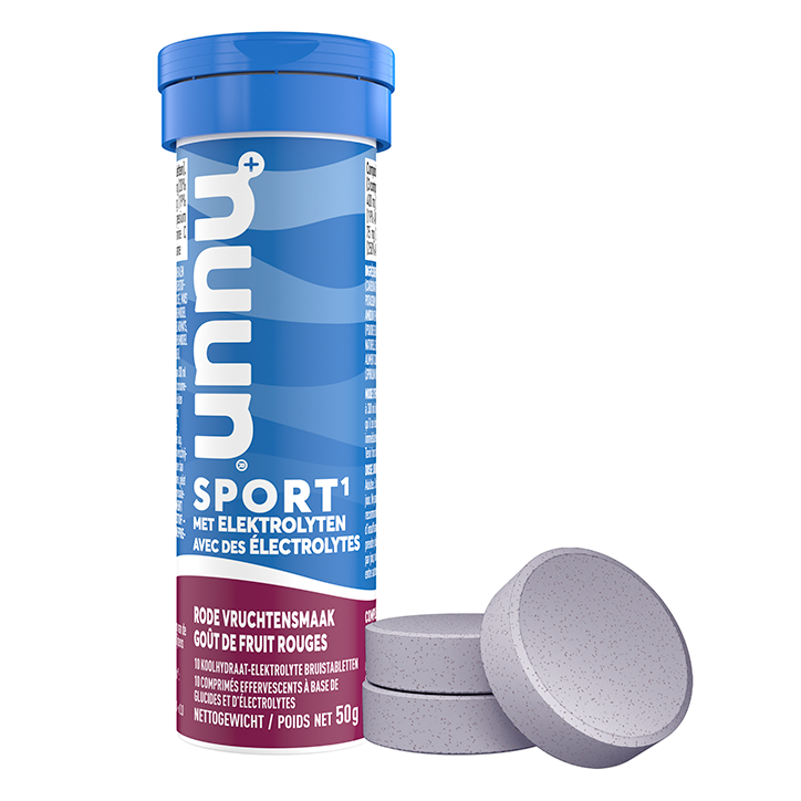 Nuun Sport Met Elektrolyten Rode Vruchten - 10 bruistabletten-2