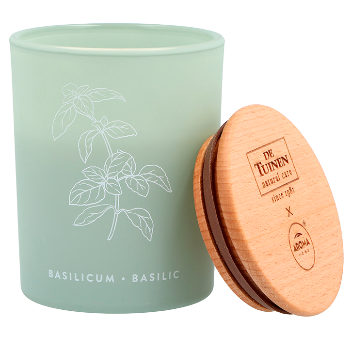 De Tuinen x Aroma Home Bougie Parfumée Basilic - 150g-2