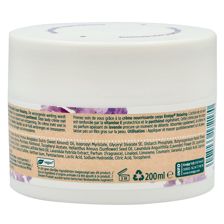 Kneipp Relaxing Crème Corps - 200ml-2