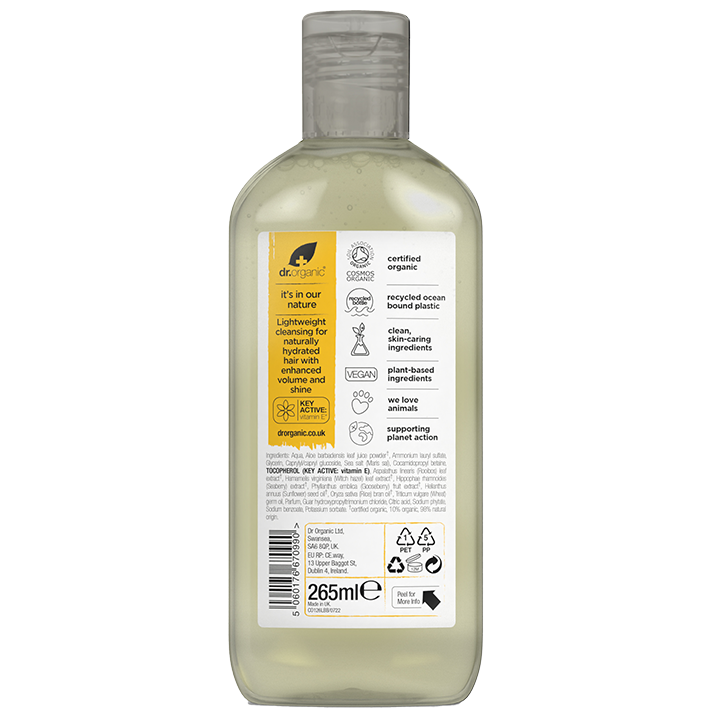 Dr Organic Shampoing à la vitamine E 265 ml-2