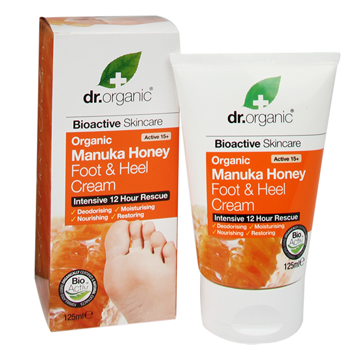 Crème pieds et chevilles Dr. Organic au Miel de Manuka - 125 ml-2
