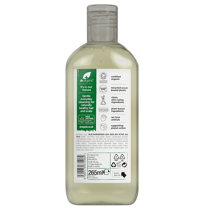 Shampoing Dr. Organic à l'Aloe Vera 265 ml-2