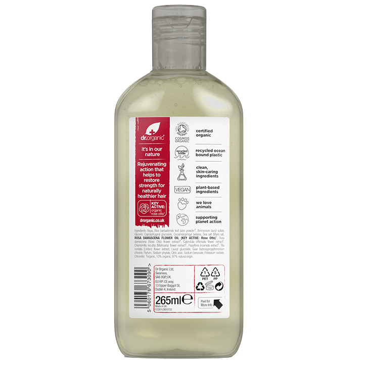 Dr. Organic Roos Shampoo - 265ml-2