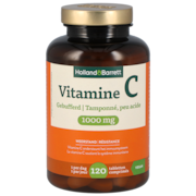 Holland & Barrett Vitamine C Gebufferd 1000mg - 120 tabletten