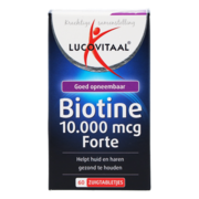 Lucovitaal Biotine Forte, 10.000mcg - 60 zuigtabletten