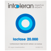 Intoleran Lactase 20.000 - 50 breektabletten