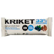 KRIKET Proteïnebar Zwarte Bes & Pure Chocolade - 50g