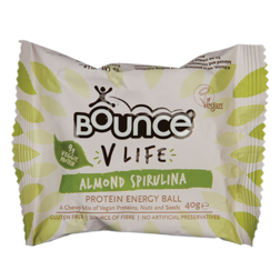 Foto van Bounce V Life Almond Spirulina Protein Energy Ball