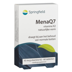 Springfield Menaq7 Vitamine K2, 45 mcg (60 Tabletten)
