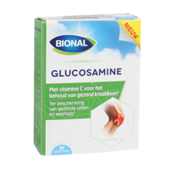 Foto van Bional Glucosamine + Vitamine C 30 Tabletten