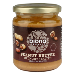 Foto van Biona Peanut Butter Crunchy Salted Bio