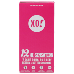 Xo! Préservatifs Hi-Sensation - 12 pcs