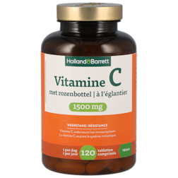 Holland & Barrett Vitamine C Met Rozenbottel 1500mg - 120 tabletten