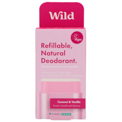 Wild Déodorant Naturel Coco et Vanille - 1x Kit de Base