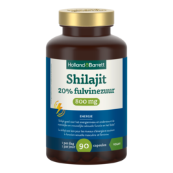 Holland & Barrett Shilajit 20% Fulvinezuur 800mg - 90 capsules
