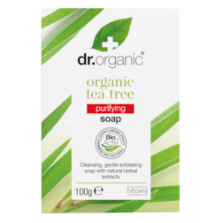 Dr. Organic Tea Tree Soap - 100g
