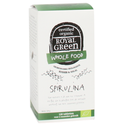 Royal Green Spirulina Bio, 1000mg (120 Tabletten)