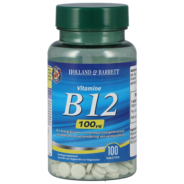 Vitamine B12 100mcg kopen bij Holland & Barrett
