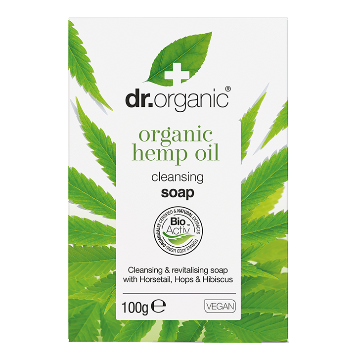 Dr. Organic Hemp Oil Soap - 100g-1