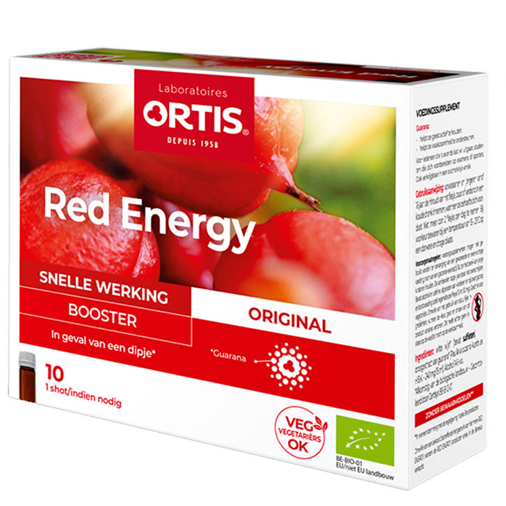 Ortis Red Energy Original Vloeibaar Bio-1