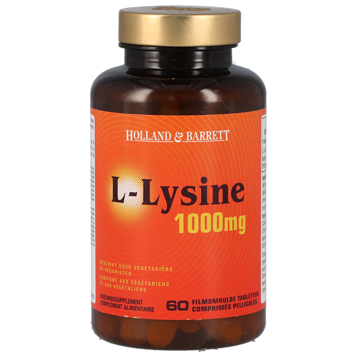 Holland & Barrett L-Lysine, 1000mg (60 Tabletten)-1