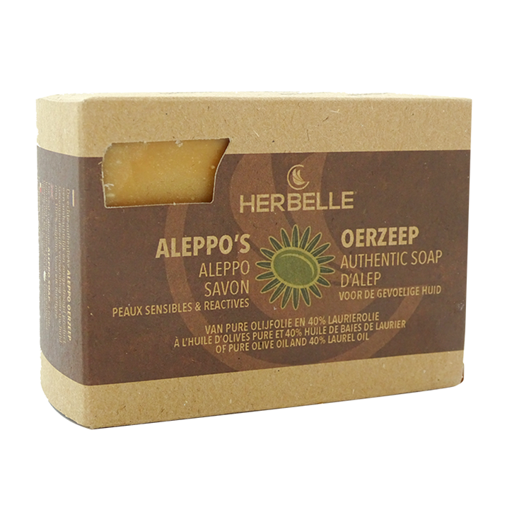 Herbelle Aleppo's Oerzeep met 40% Laurierolie - 200g-1