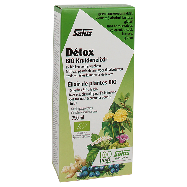 Salus Detox Bio Élixir à base de plantes-1