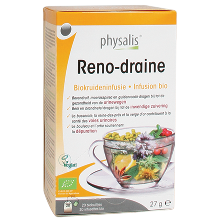 Physalis Reno-Draine Bio - 20 theezakjes-1