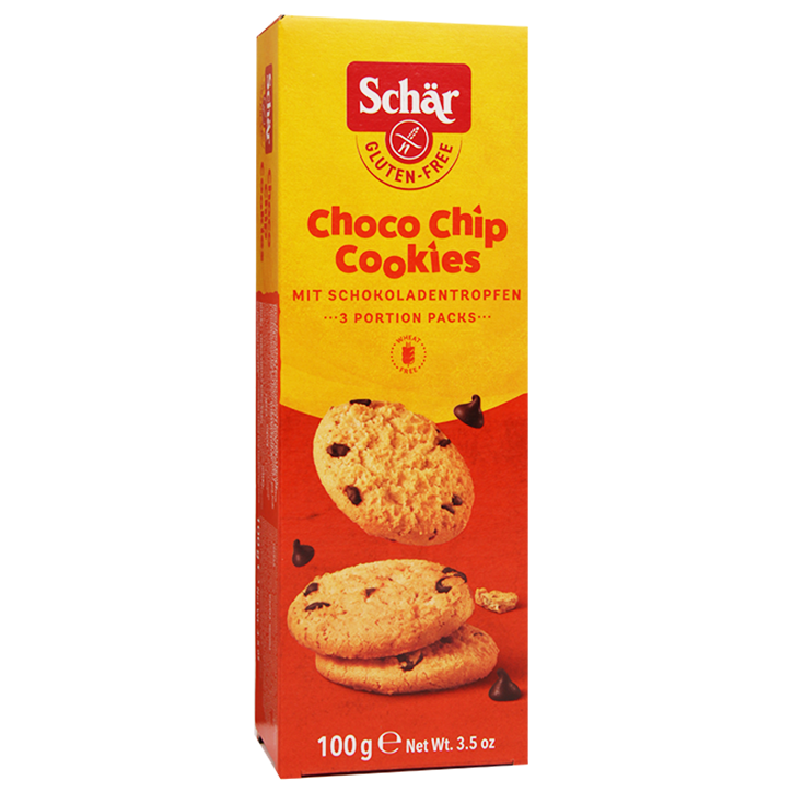 Schär Choco Chip Cookies - 100g-1