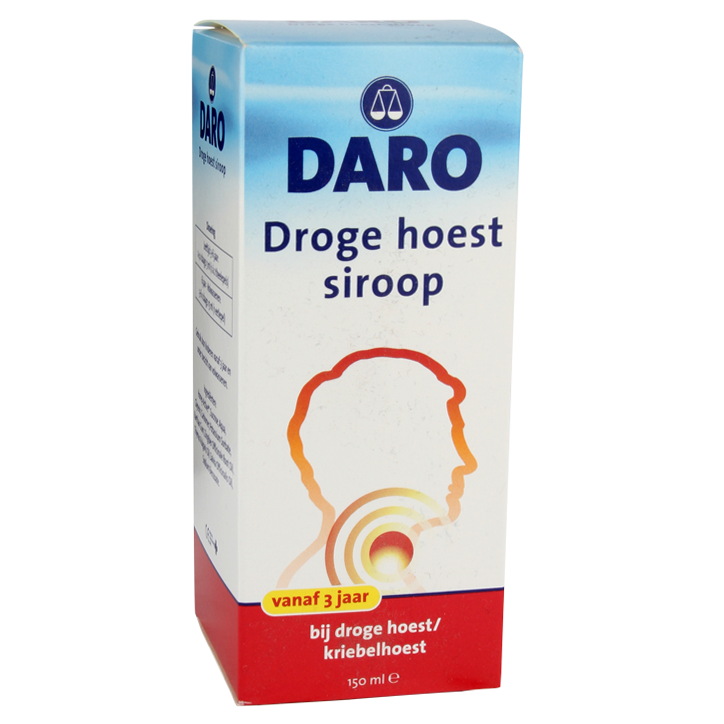 Daro Droge Hoest Siroop (150ml)-1