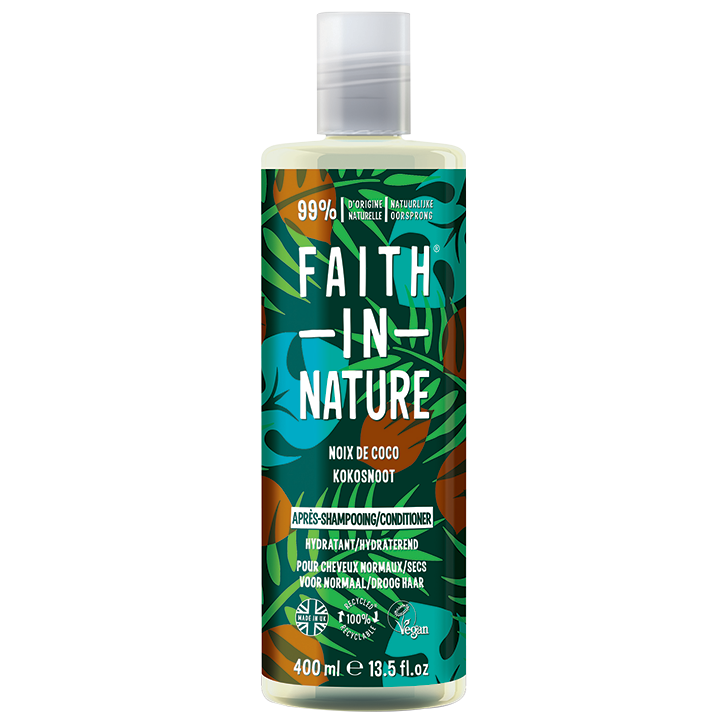 Faith in Nature Après-Shampooing Noix de Coco - 400ml-1