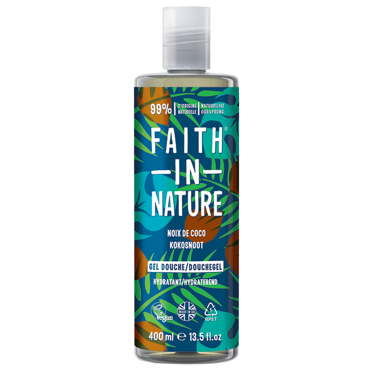 Faith in Nature Gel Douche Noix de Coco - 400ml-1