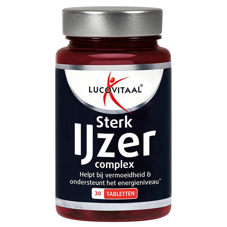 Lucovitaal Sterk IJzer Complex (30 Tabletten)-1