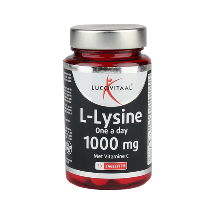 Lucovitaal L-Lysine 1000mg - 30 Tabletten-1